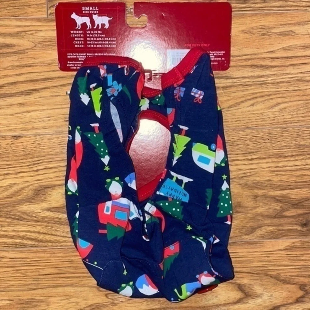 Wondershop Holiday Gnome Print Pet Pajamas Matching Family Christmas Sleep Shirt